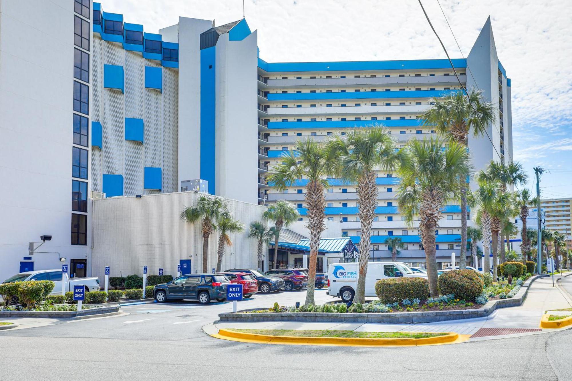 Relaxing Myrtle Beach Oceanfront Vacation Rental! Dış mekan fotoğraf