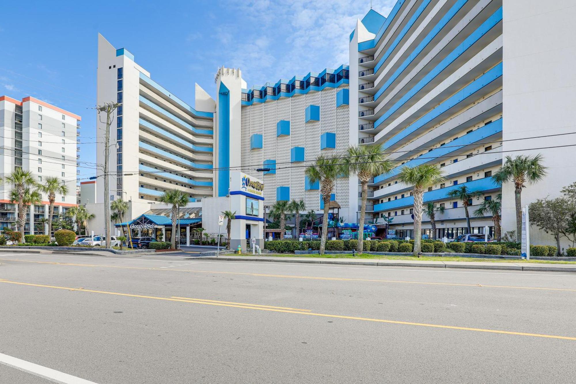 Relaxing Myrtle Beach Oceanfront Vacation Rental! Dış mekan fotoğraf