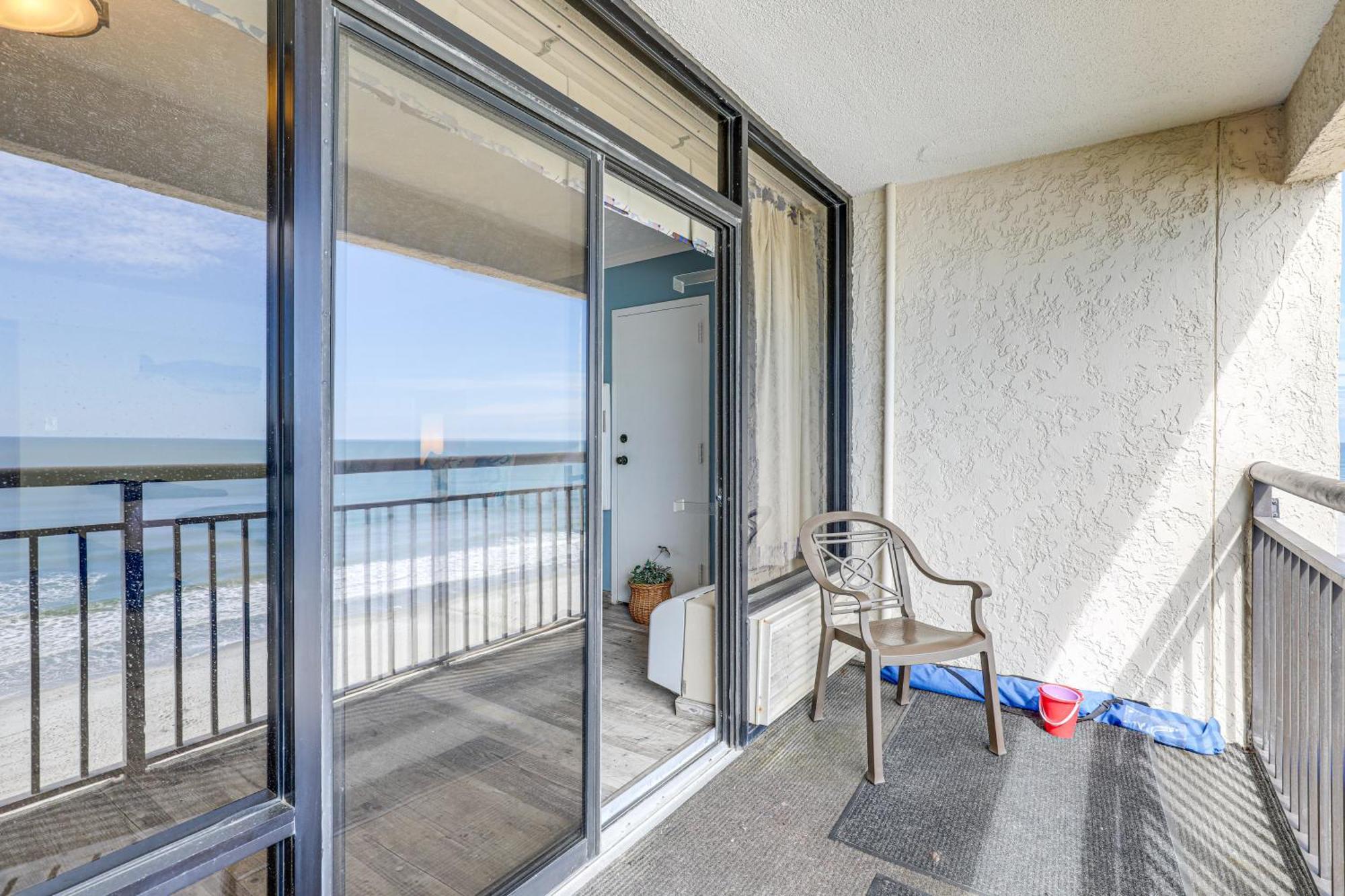 Relaxing Myrtle Beach Oceanfront Vacation Rental! Dış mekan fotoğraf
